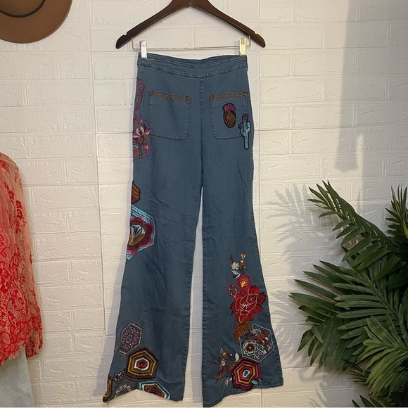 Spell Jeans Flower Child Jeans Size Small - Picture 3 of 7